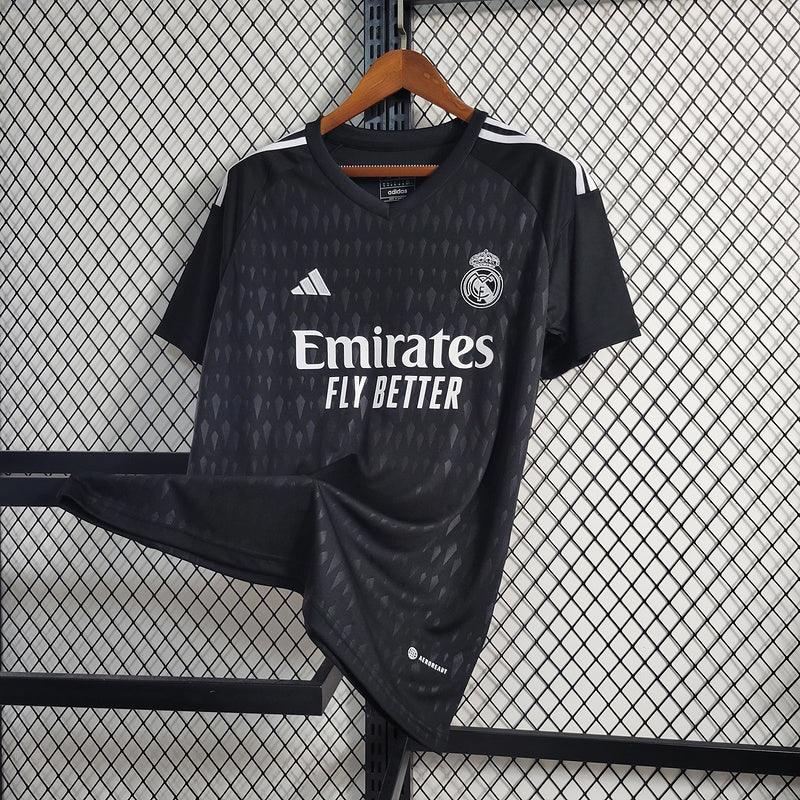 Camisa Goleiro Real Madrid 23/24 Adidas - Preto - DA Sports Oficial