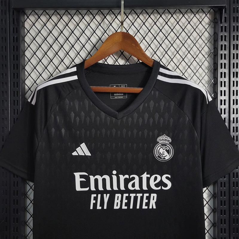 Camisa Goleiro Real Madrid 23/24 Adidas - Preto - DA Sports Oficial