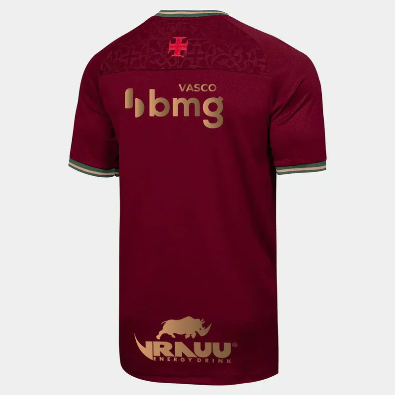 Camisa Goleiro Vasco III [Com Patrocínio] 22/23 Kappa - Vinho - DA Sports Oficial