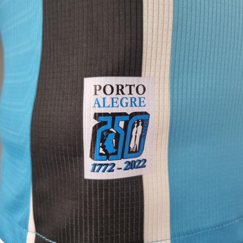 Camisa Grêmio I 22/23 - Preta, Branca e Azul - Umbro - Masculino Jogador - DA Sports Oficial