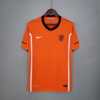 Camiseta Holanda Retro 2010 - Laranja