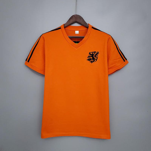 Camisa Holanda Retrô 1974 Laranja - DA Sports Oficial