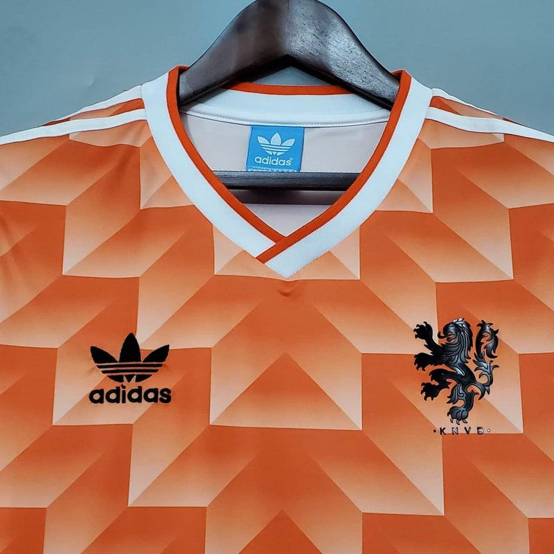 Camisa Holanda Retrô 1988 Laranja - Adidas - DA Sports Oficial