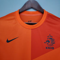 Camiseta Holanda Retro 2012 - Laranja