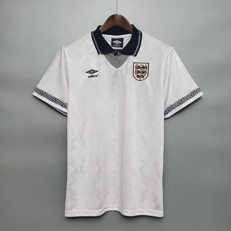 Camisa Inglaterra Retrô 1990 Branca - Umbro - DA Sports Oficial