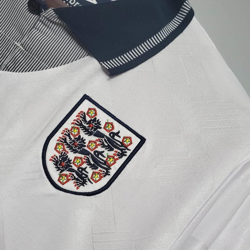 Camisa Inglaterra Retrô 1990 Branca - Umbro - DA Sports Oficial