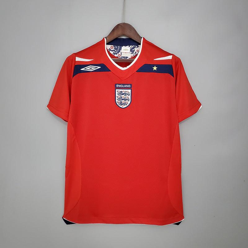 Camisa Inglaterra Retrô 2008/2009 Vermelha - Umbro - DA Sports Oficial