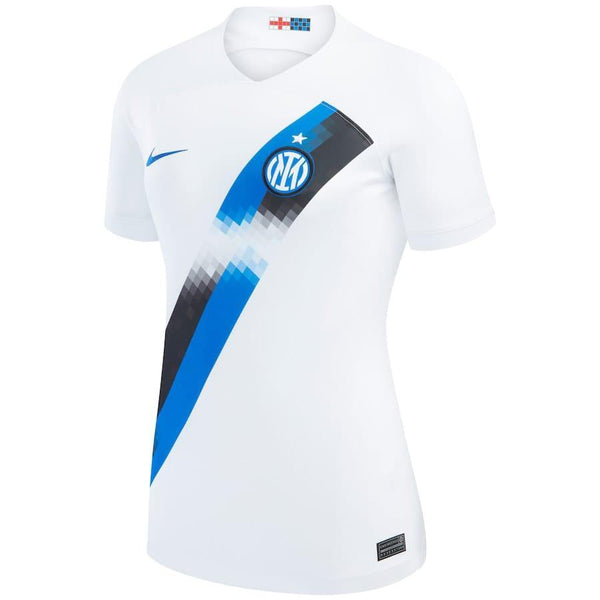 Camisa Inter de Milão Away 23/24 s/n° Torcedor Feminina - Branca - DA Sports Oficial