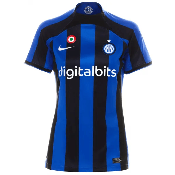 Camisa Inter de Milão Home 22/23 s/n° Torcedor Feminina - Azul - DA Sports Oficial