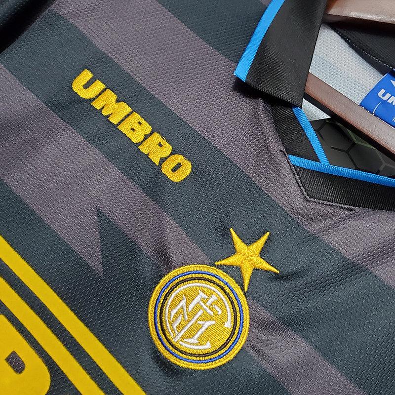 Camisa Inter de Milão Retrô 1997/1998 Cinza - Umbro - DA Sports Oficial