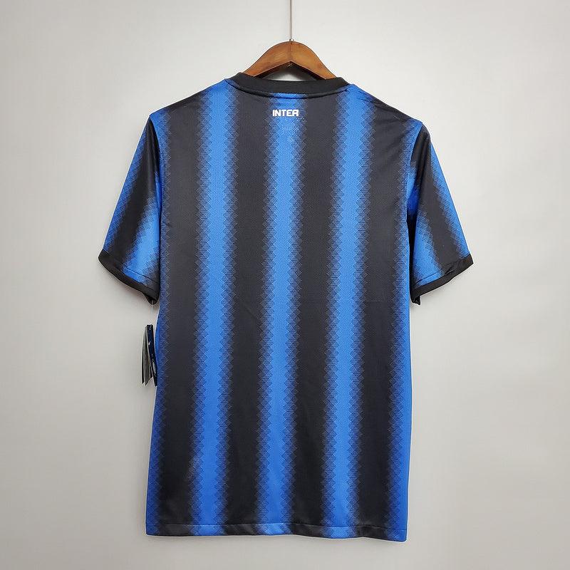 Camisa Inter de Milão Retrô 2010/2011 Azul e Preta - Nike - DA Sports Oficial