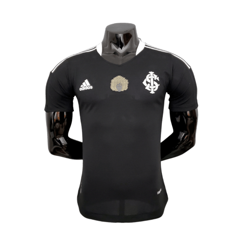 Camisa Internacional Consciência Negra 2122 - Preta - Adidas - Masculino Jogador - DA Sports Oficial