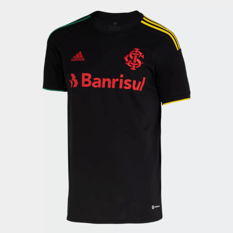 Camisa Internacional III 22/23 Adidas - Preto - DA Sports Oficial