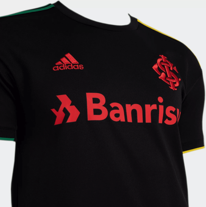 Camisa Internacional III 22/23 Adidas - Preto - DA Sports Oficial