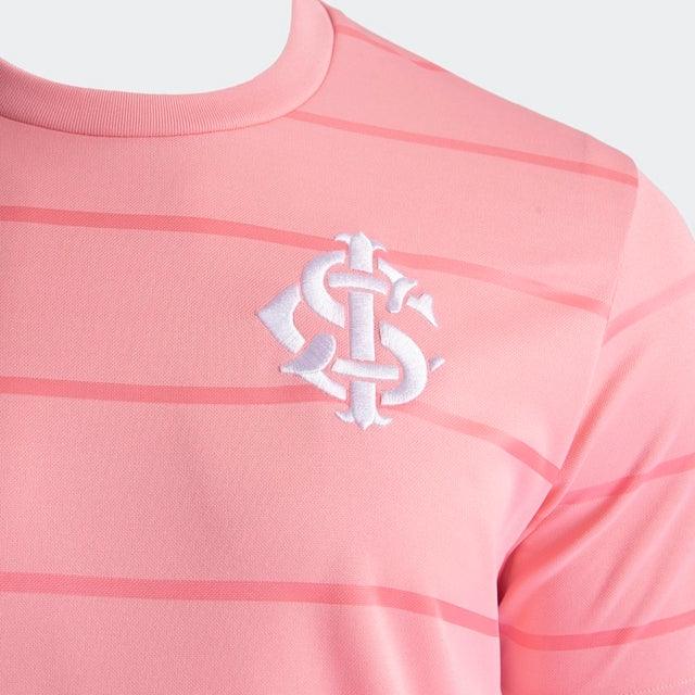 Camisa Internacional Outubro Rosa 21/22 Adidas - Rosa - DA Sports Oficial