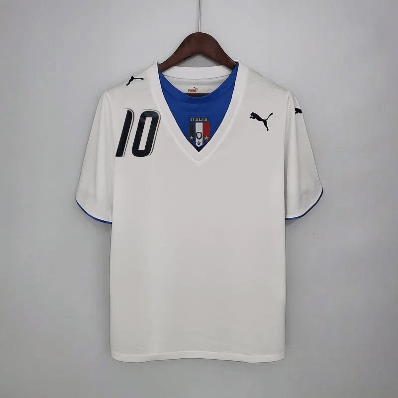 Camisa Itália Retrô 2006 Branca - Puma - DA Sports Oficial