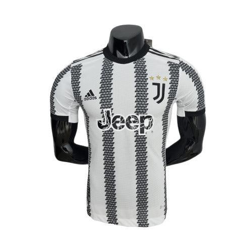 Camisa Juventus I 22/23 Preta e Branca - Adidas - Masculino Jogador - DA Sports Oficial