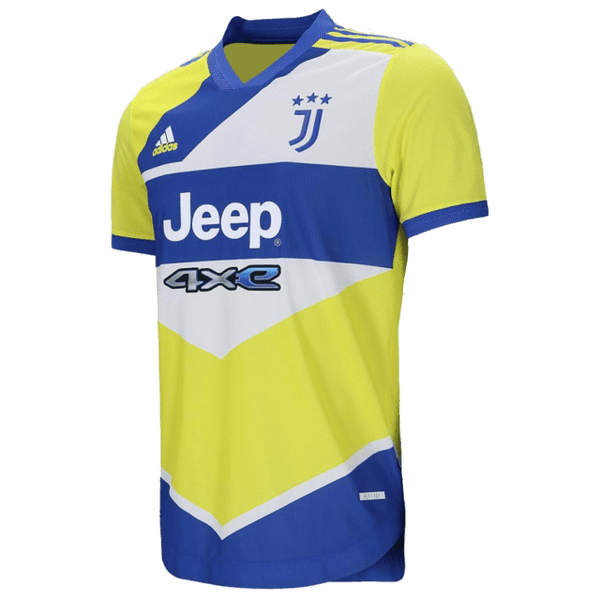 Camisa Juventus III 21/22 Adidas - Azul e Amarelo - DA Sports Oficial