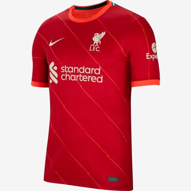 Camisa Liverpool I 21/22 Nike - Vermelho - DA Sports Oficial