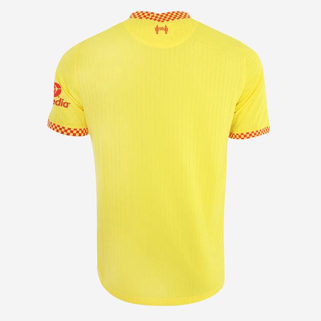 Camisa Liverpool III 21/22 Nike - Amarelo - DA Sports Oficial