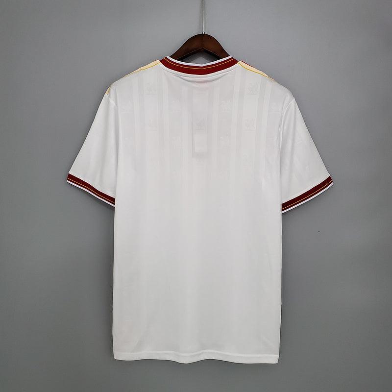 Camisa Liverpool Retrô 1985/1986 Branca - DA Sports Oficial