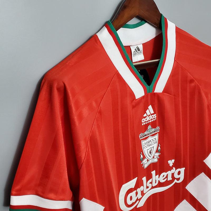 Camisa Liverpool Retrô 1993/1995 Vermelha - Adidas - DA Sports Oficial