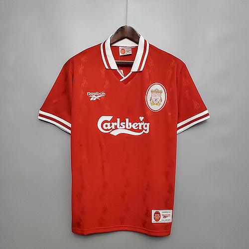 Camisa Liverpool Retrô 1996/1997 Vermelha - Reebok - DA Sports Oficial