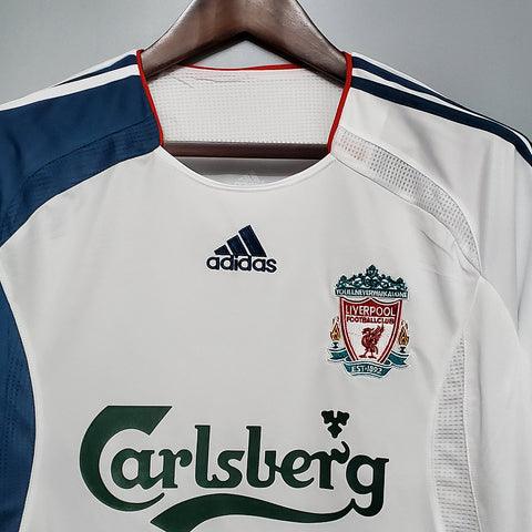 Camisa Liverpool Retrô 2006/2007 Branca - Adidas - DA Sports Oficial