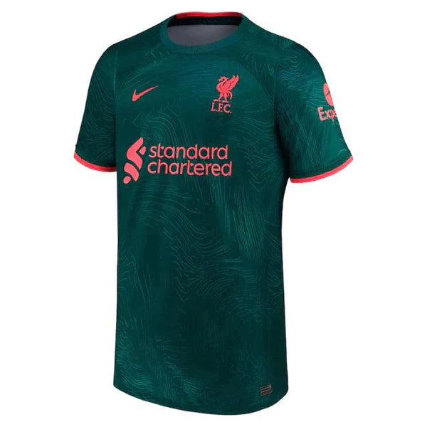 Camisa Liverpool Third 22/23 s/n° Torcedor Masculina - Verde Escuro - DA Sports Oficial