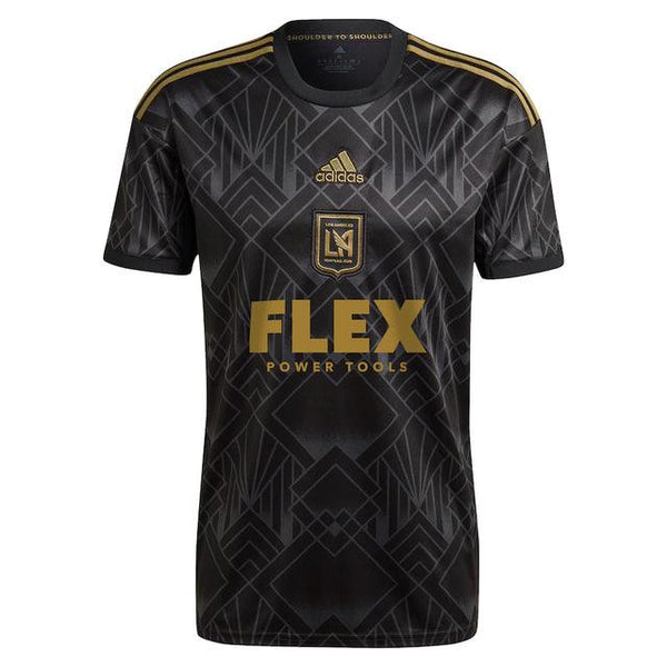 Camisa Los Angeles FC 22/23 Adidas - Preto e Dourado - DA Sports Oficial