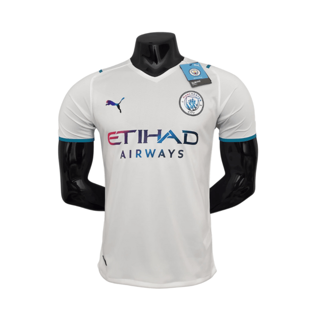 Camisa Manchester City 2122 - Branca - Puma - Masculino Jogador - DA Sports Oficial