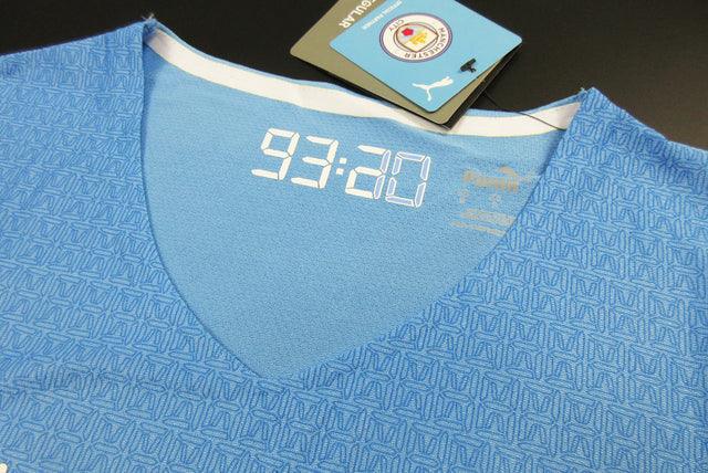 Camisa Manchester City I 21/22 - Azul - Puma - Masculino Jogador - DA Sports Oficial