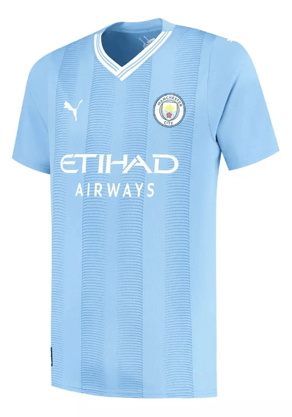 Camisa Manchester City I 23/24 Puma - Azul - DA Sports Oficial