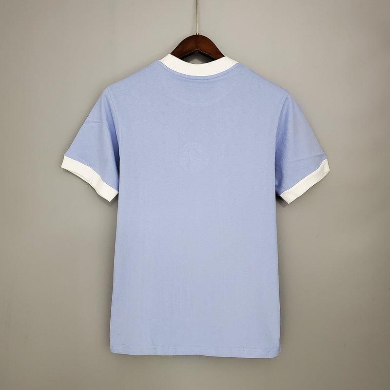 Camisa Manchester City Retrô 1972 Azul - DA Sports Oficial