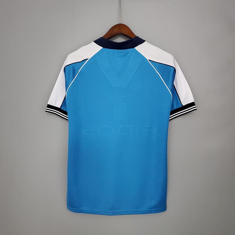 Camisa Manchester City Retrô 1999/2001 Azul - DA Sports Oficial