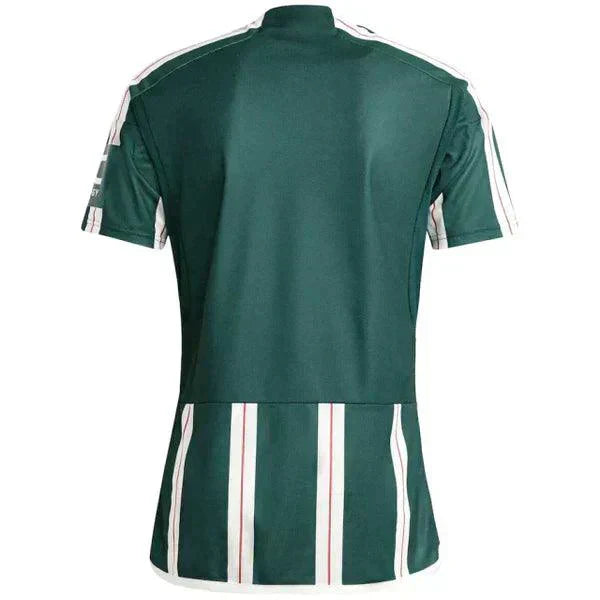 Camisa Manchester United Away 23/24 s/n° Torcedor Masculina - Branco e Verde - DA Sports Oficial