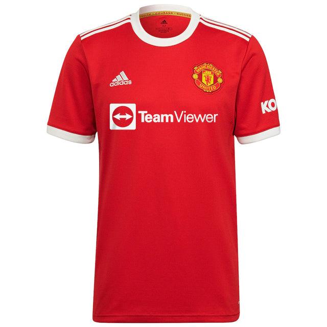 Camisa Manchester United I 21/22 Adidas - Vermelho - DA Sports Oficial