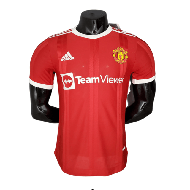 Camisa Manchester United I 21/22 - Vermelha - Adidas - Masculino Jogador - DA Sports Oficial