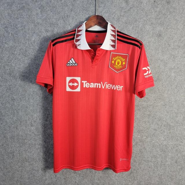 Camisa Manchester United I 22/23 Adidas - Vermelho - DA Sports Oficial