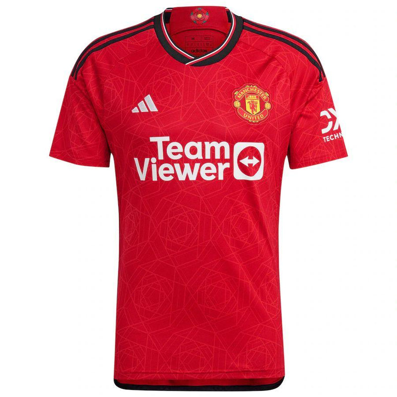 Camisa Manchester United I 23/24 Adidas - Vermelho