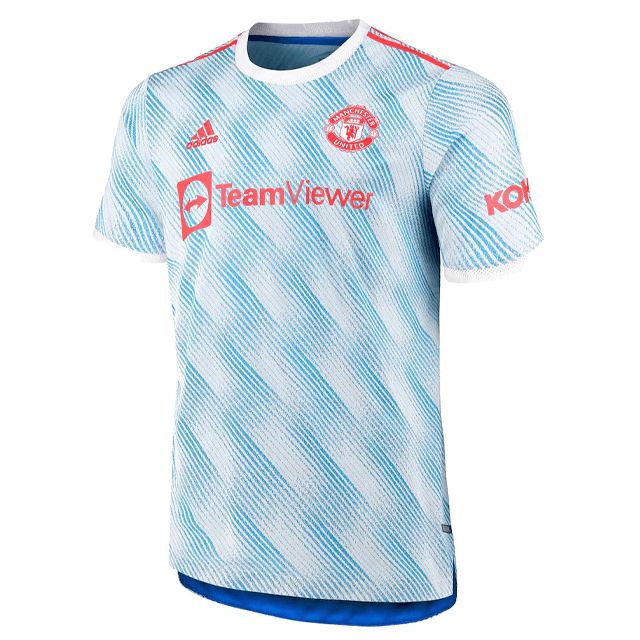 Camisa Manchester United II 21/22 Adidas - Azul - DA Sports Oficial