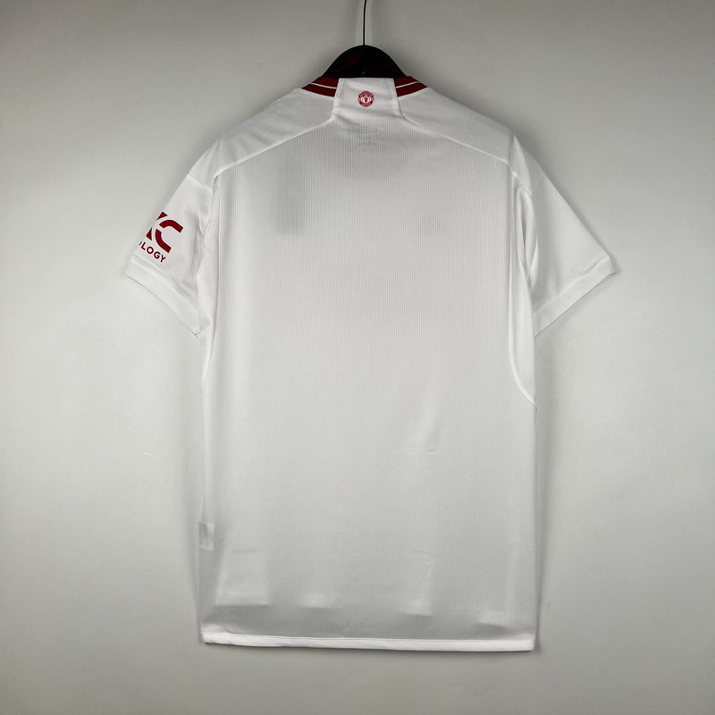 Camisa Manchester United II 23/24 - Branco - DA Sports Oficial