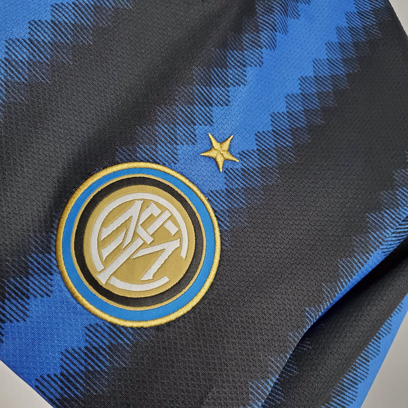 Camisa Manga Longa Inter de Milão I 10/11 Nike - Azul e Preto - DA Sports Oficial