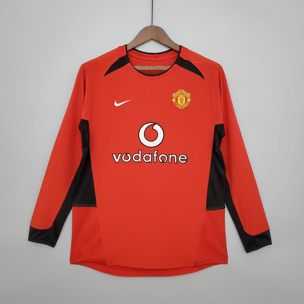 Camisa Manga Longa Manchester United 02/04 Nike - Vermelho - DA Sports Oficial