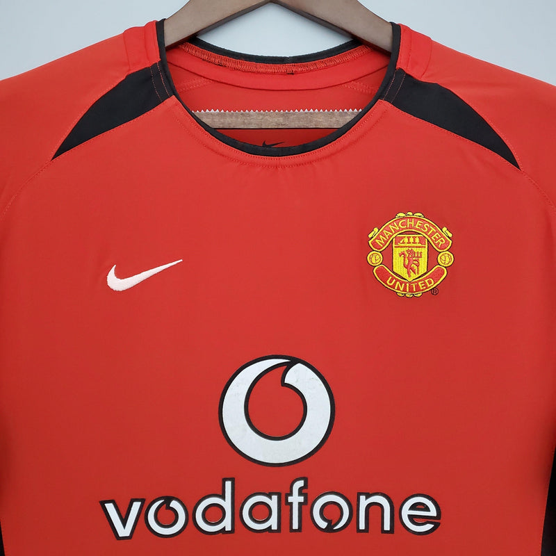 Camisa Manga Longa Manchester United 02/04 Nike - Vermelho - DA Sports Oficial