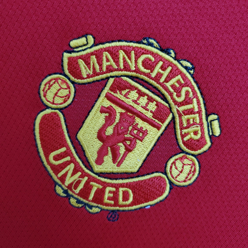 Camisa Manga Longa Manchester United 04/06 Nike - Vermelho - DA Sports Oficial