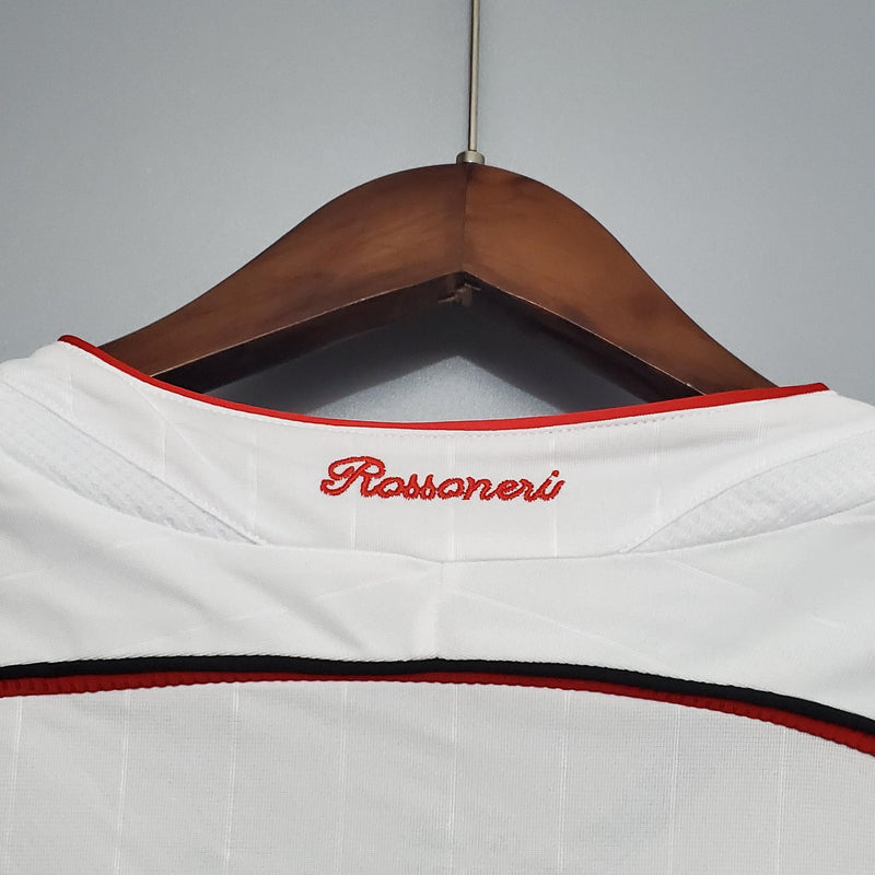 Camisa Manga Longa Milan Champions League 06/07 Adidas - Branco - DA Sports Oficial