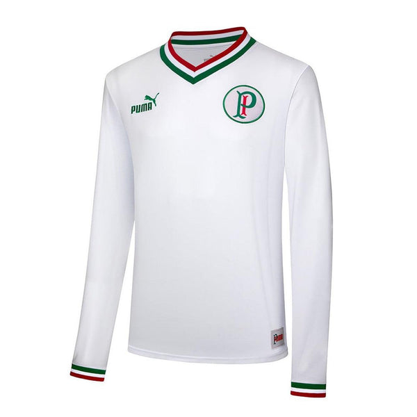 Camisa Manga Longa Palmeiras Avanti 2022 Puma - Branco - DA Sports Oficial