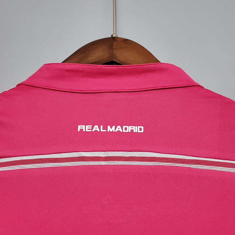 Camisa Manga Longa Real Madrid II 14/15 Adidas - Rosa - DA Sports Oficial