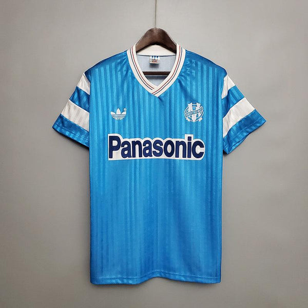 Camisa Marseille Retrô 1990 Azul - Adidas - DA Sports Oficial